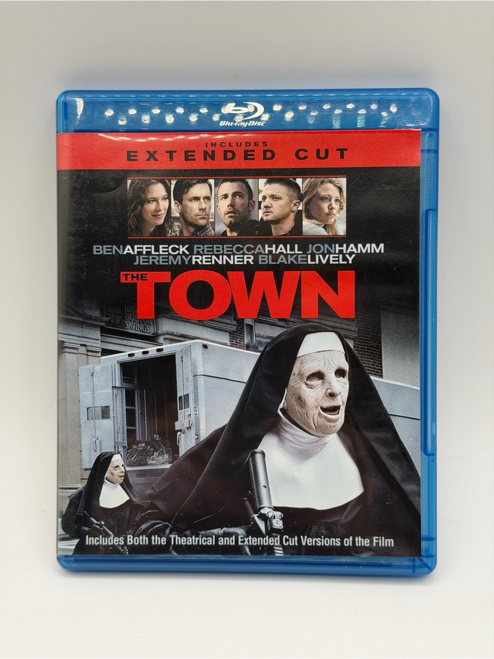 The Town (Blu-ray & DVD, 2010, 2-Disc Set) Theatrical & Extended Cut-Widescreen